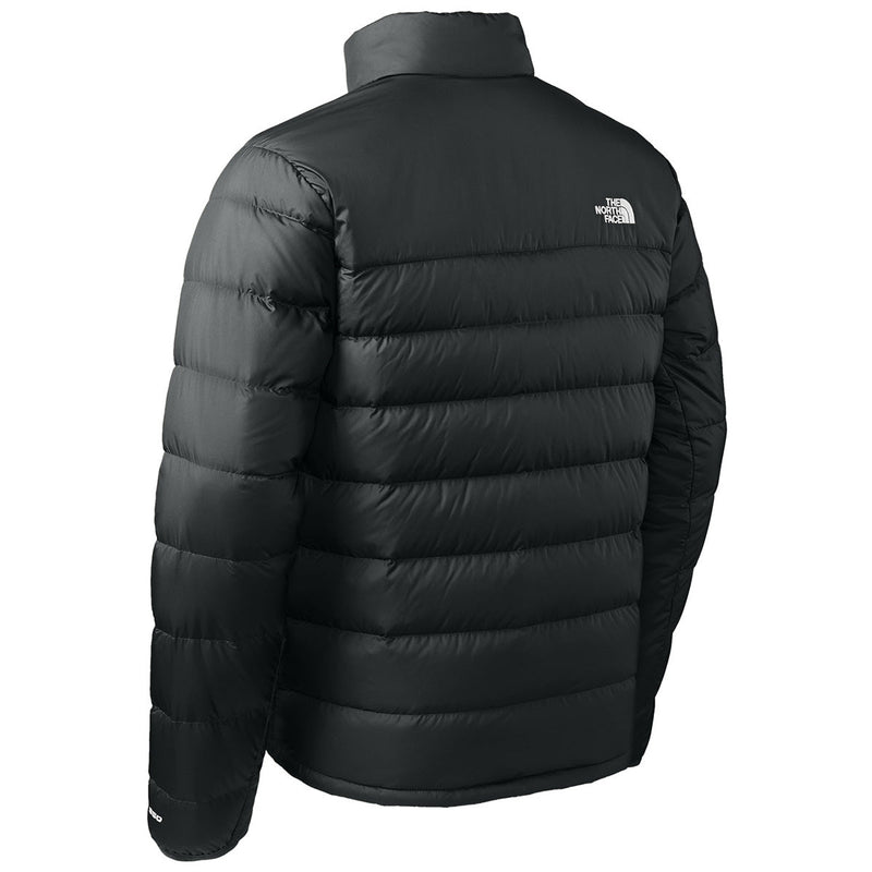 The North Face Black Zip Chest Pocket Stand Collar Puffer Jacket