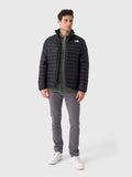 The North Face Black Slim Quilt Stand Collar Puffer Jacket