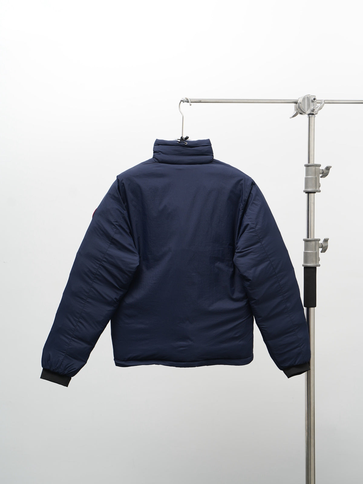 Canada Goose Navy Blue Stand Collar Zip Chest Pocket Jacket