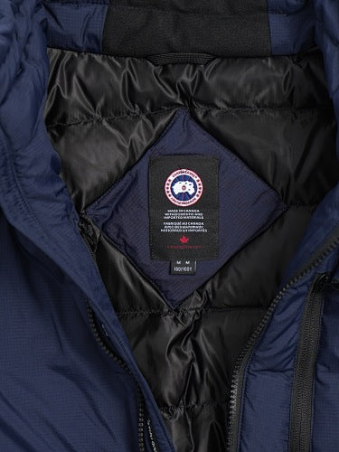 Canada Goose Navy Blue Stand Collar Zip Chest Pocket Jacket