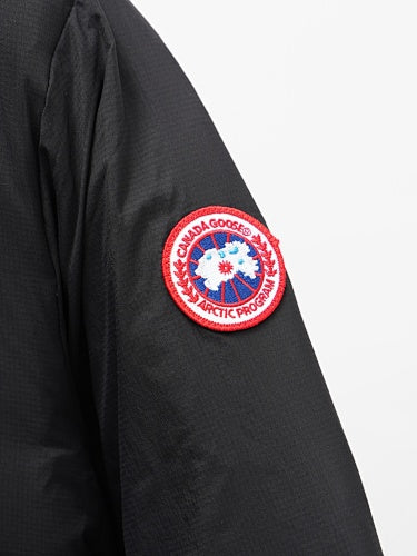 Canada Goose Black Stand Collar Zip Chest Pocket Jacket