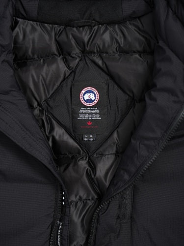 Canada Goose Black Stand Collar Zip Chest Pocket Jacket