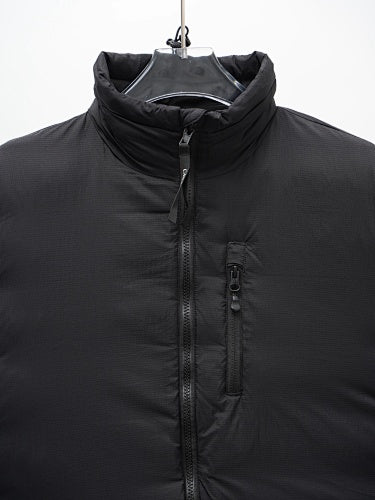 Canada Goose Black Stand Collar Zip Chest Pocket Jacket
