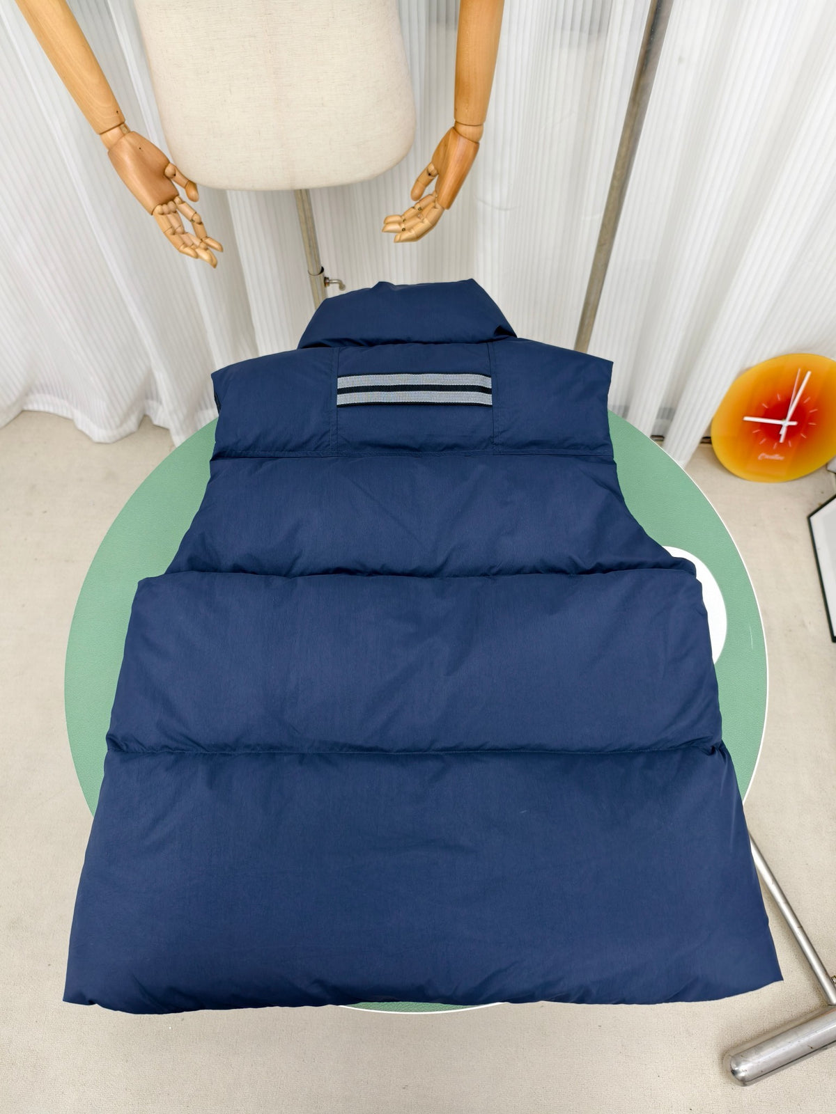 Canada Goose Navy Blue Wide-Quilted Puffer Vest