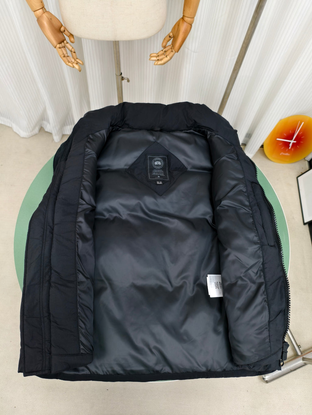 Canada Goose Black Wide-Quilted Puffer Vest