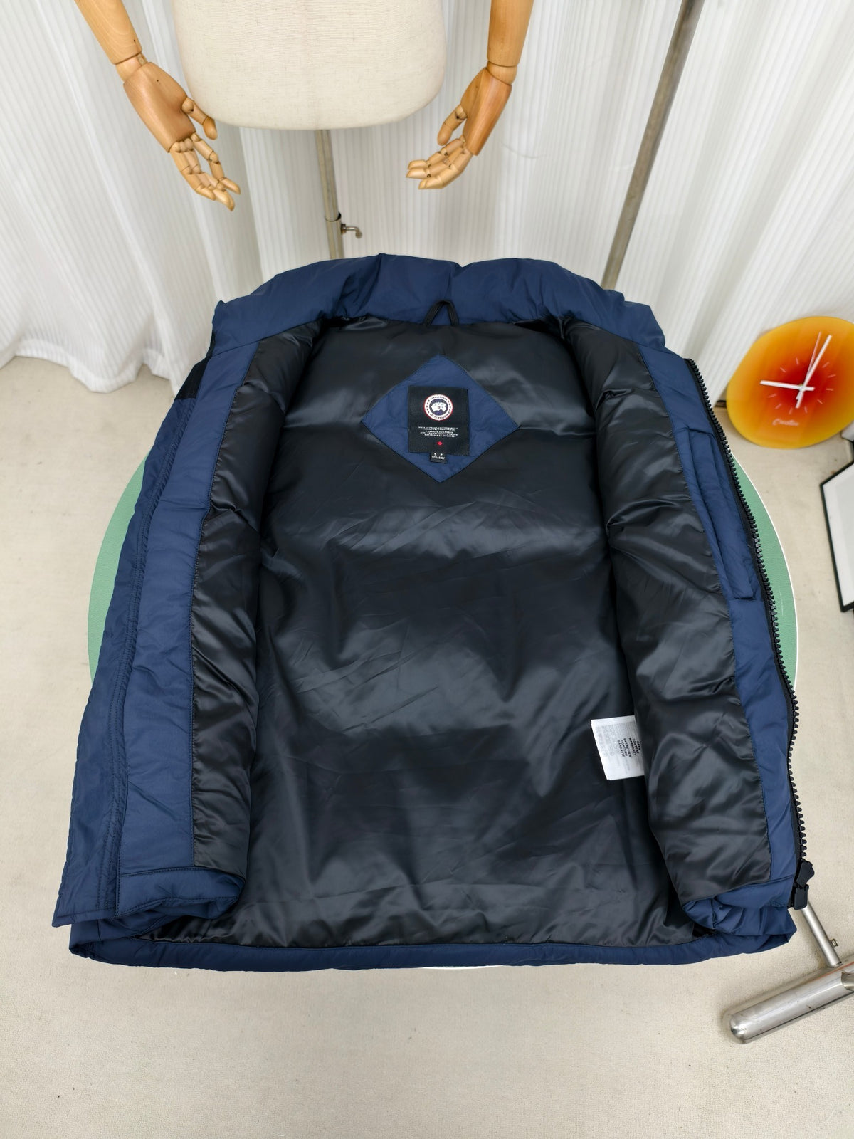 Canada Goose Navy Blue Wide-Quilted Puffer Vest