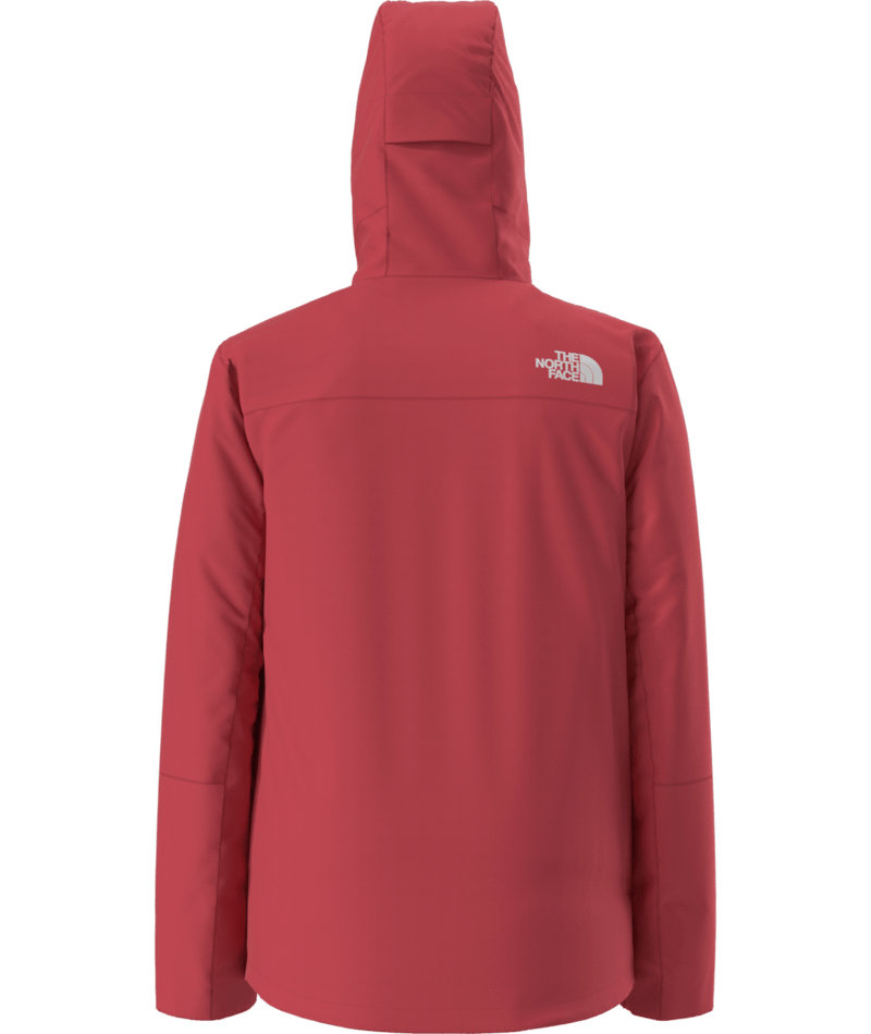 The North Face Red Zip Chest Pocket Hooded Jacket