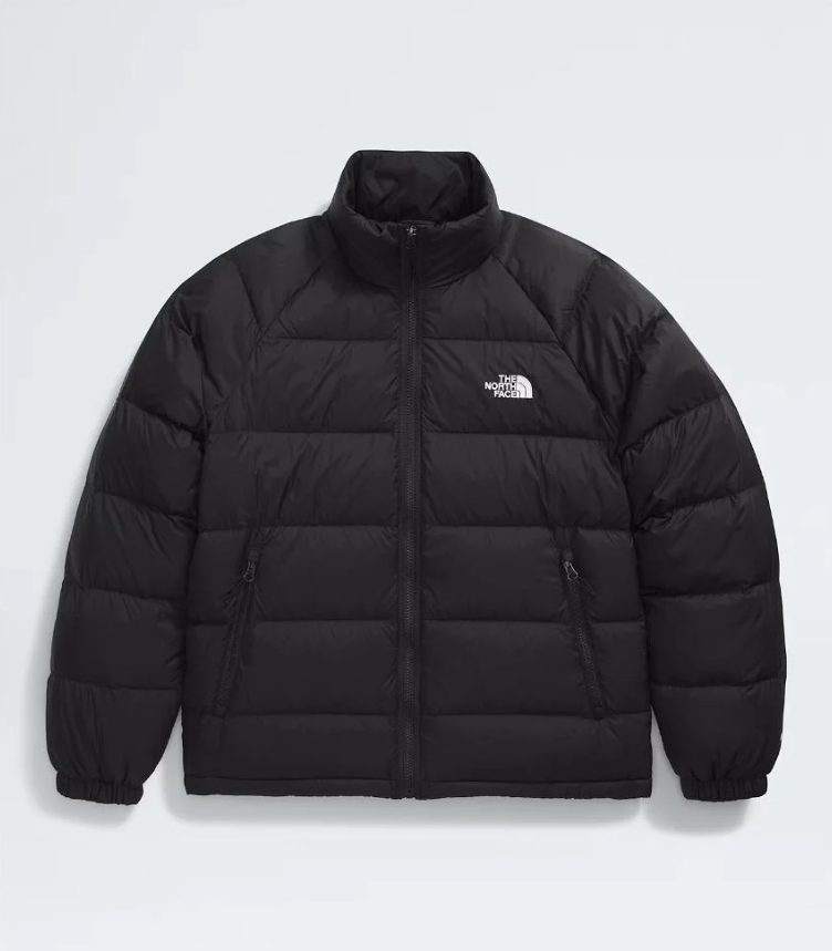 The North Face Black Horizontal Quilt Stand Collar Puffer Jacket