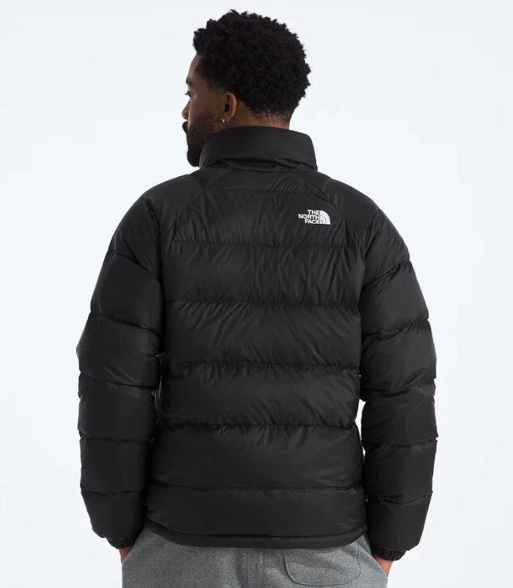 The North Face Black Horizontal Quilt Stand Collar Puffer Jacket