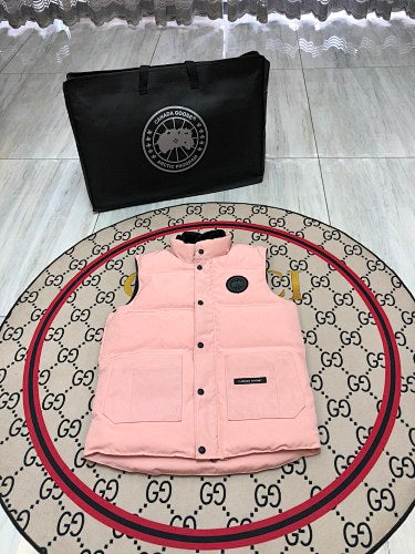 Canada Goose Blush Pink Quilted Puffer Vest
