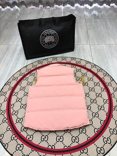 Canada Goose Blush Pink Quilted Puffer Vest