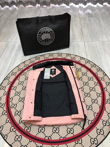 Canada Goose Blush Pink Quilted Puffer Vest