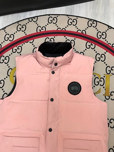 Canada Goose Blush Pink Quilted Puffer Vest